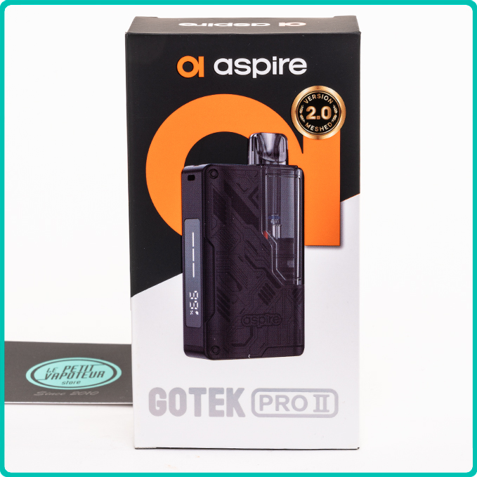 Packaging du Pod Gotek Pro 2 Aspire